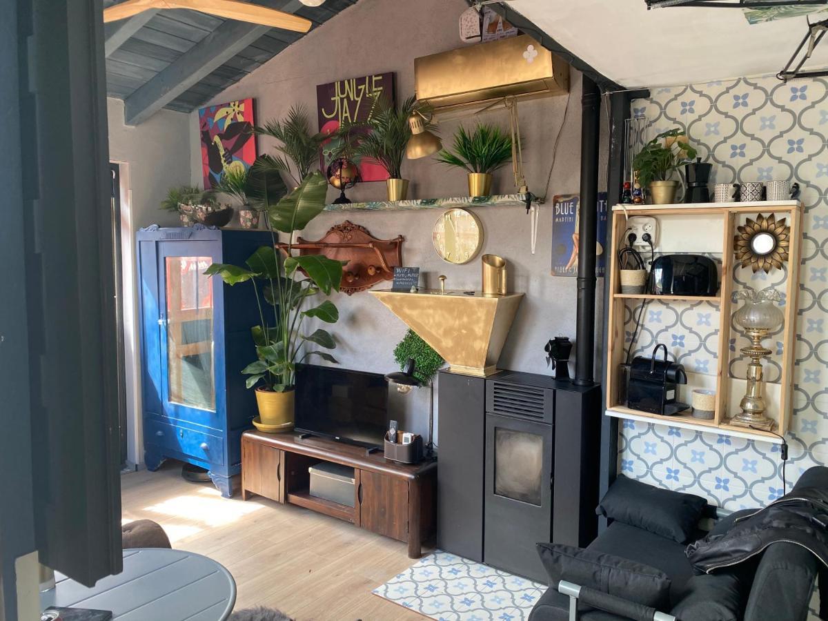 Casa Rural Alfoz, -Tiny House- Con Patio Privado Y Barbacoa Velliza Kültér fotó