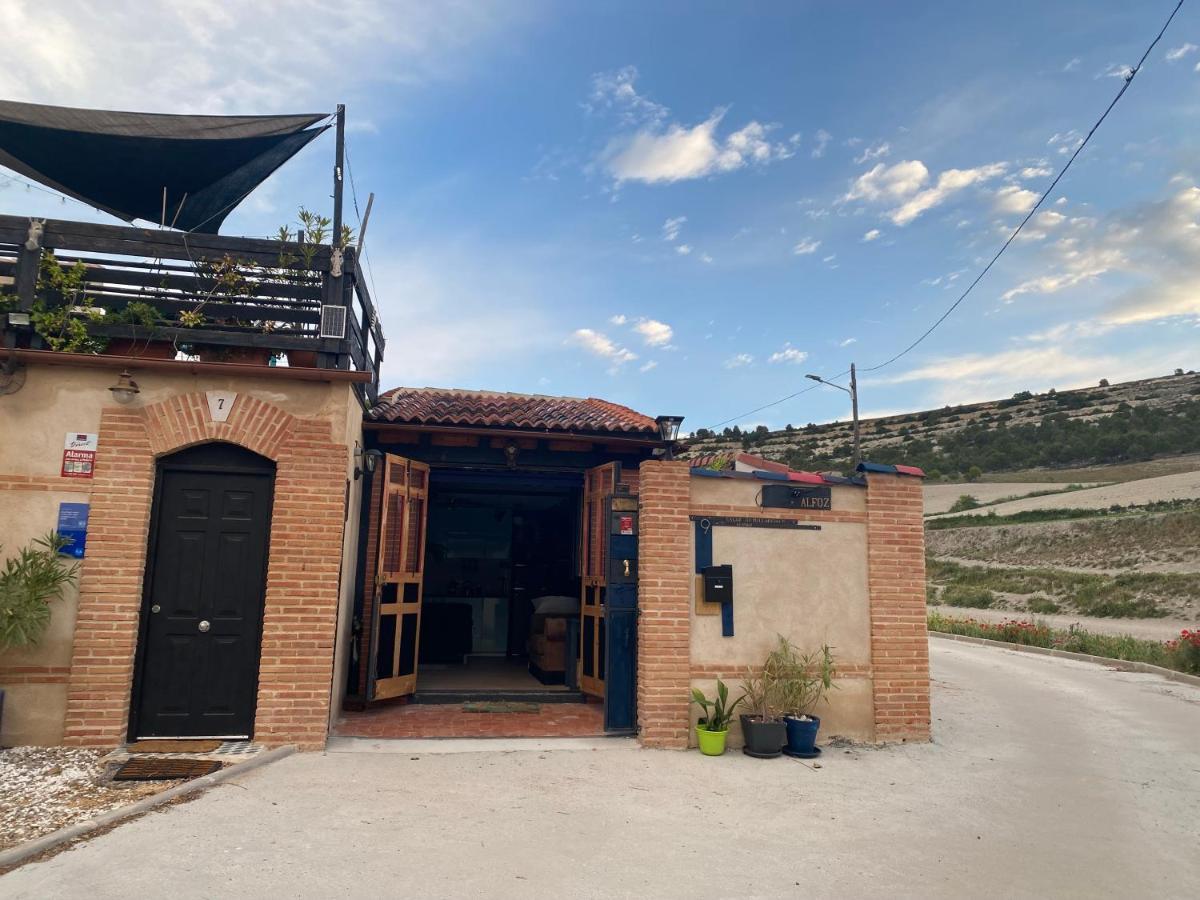 Casa Rural Alfoz, -Tiny House- Con Patio Privado Y Barbacoa Velliza Kültér fotó